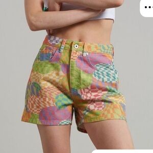 Ragged Priest Giddy Shorts Multi Denim